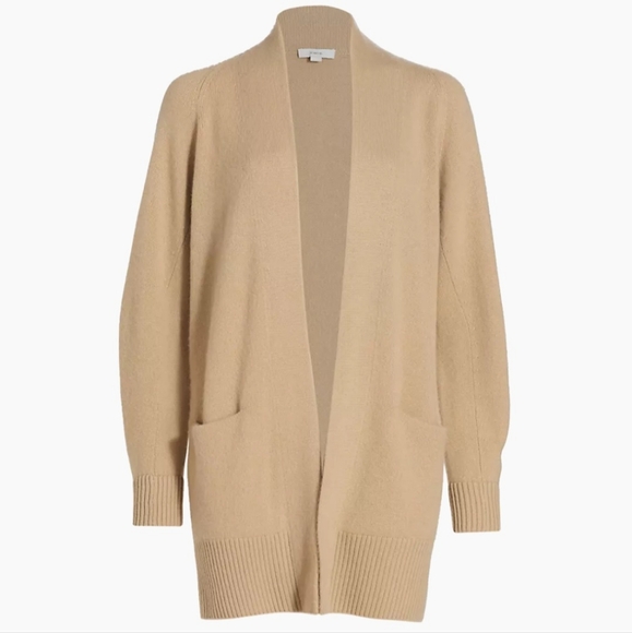 Vince 100% Cashmere Shawl Collar Cardigan - Picture 2 of 16